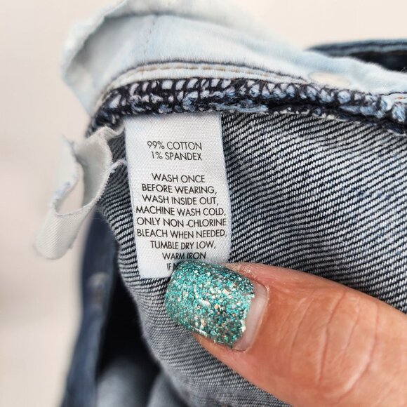 ANN TAYLOR Loft Modern Straight Dark Wash Blue Jeans 0 (25) - Picture 8 of 9